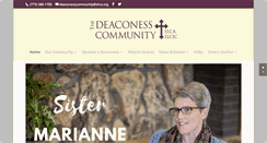 Desktop Screenshot of deaconesscommunity.org